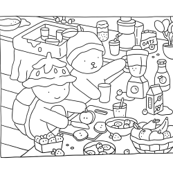 Bobbie Goods para imprimir e colorir