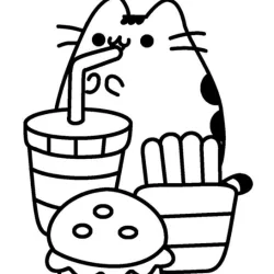 Desenhos Kawaii para imprimir e colorir