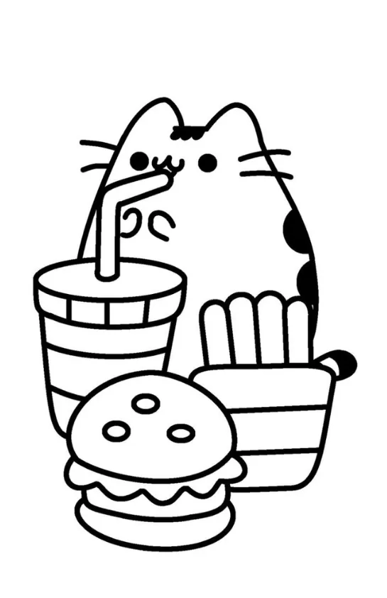 Desenhos Kawaii para imprimir e colorir