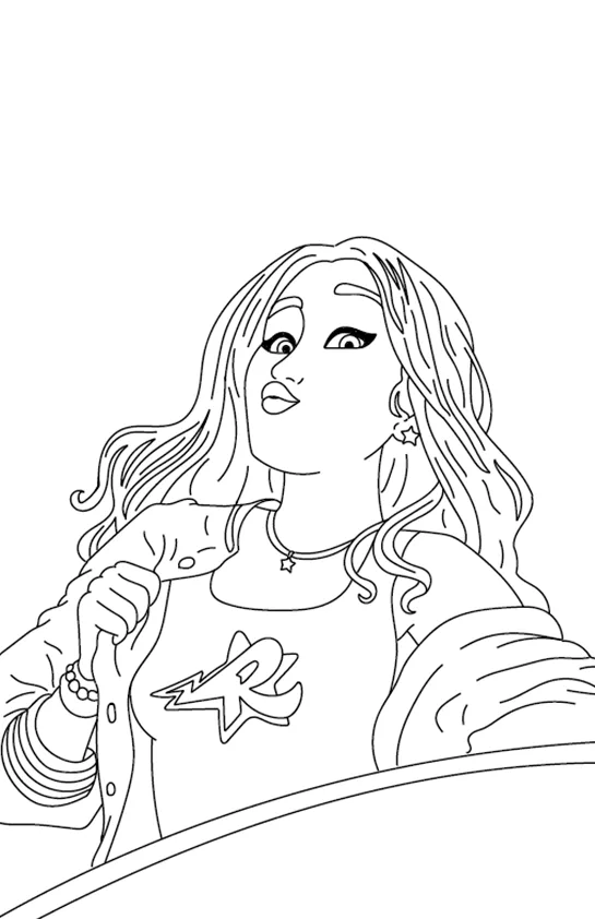Desenhos da Emilly Vick para imprimir e colorir