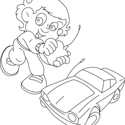 Desenhos do Senninha para imprimir e colorir