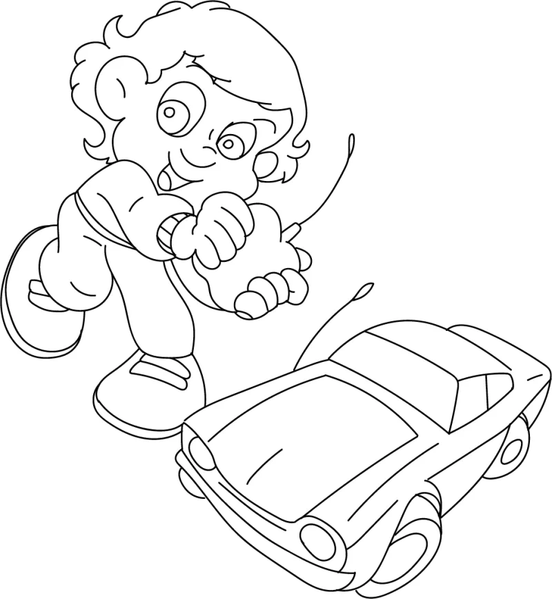 Desenhos do Senninha para imprimir e colorir