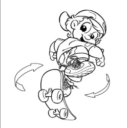 Desenhos do Senninha para imprimir e colorir