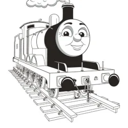 Bob o Trem para imprimir e colorir