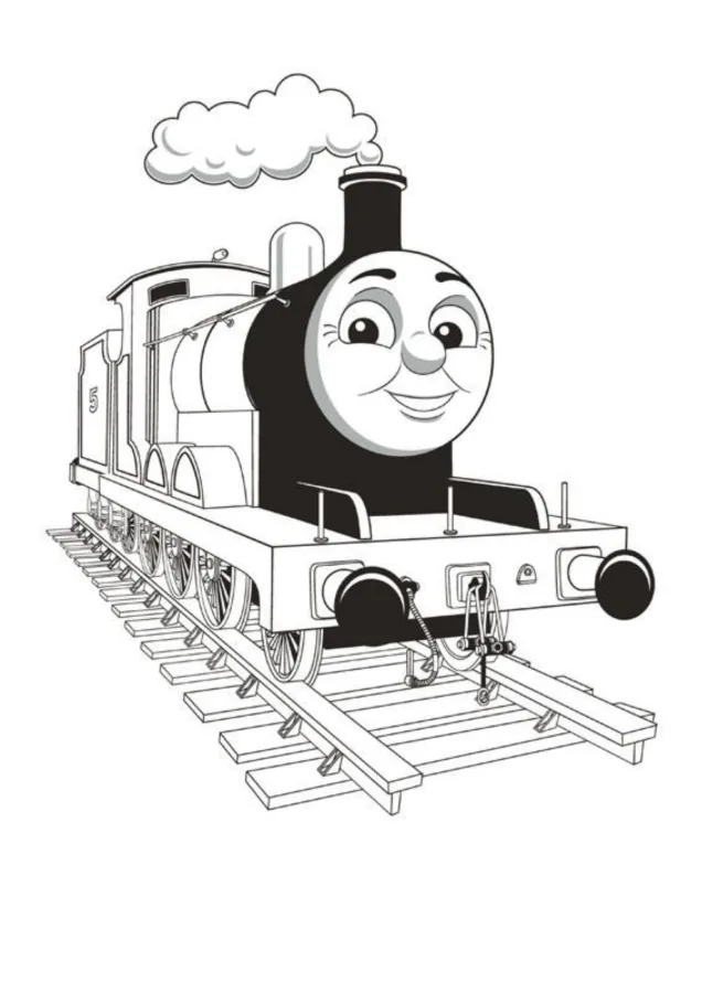 Bob o Trem para imprimir e colorir
