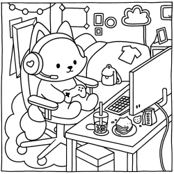 Bobbie Goods para imprimir e colorir