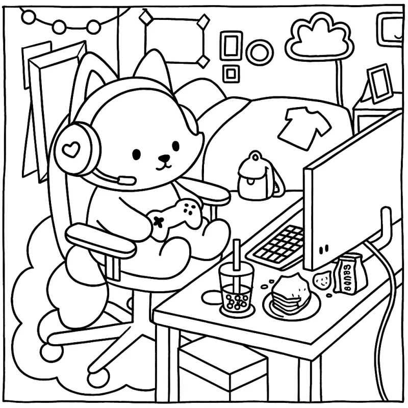Bobbie Goods para imprimir e colorir