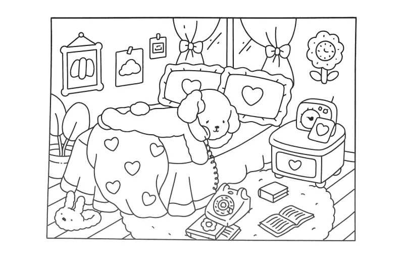 Bobbie Goods para imprimir e colorir