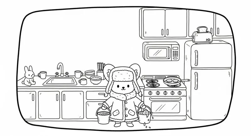 Bobbie Goods para imprimir e colorir