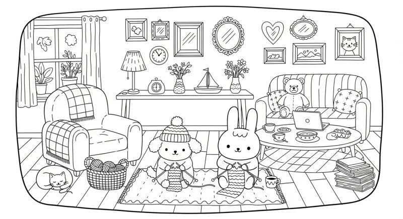 Bobbie Goods para imprimir e colorir