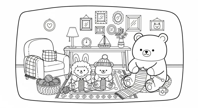 Bobbie Goods para imprimir e colorir
