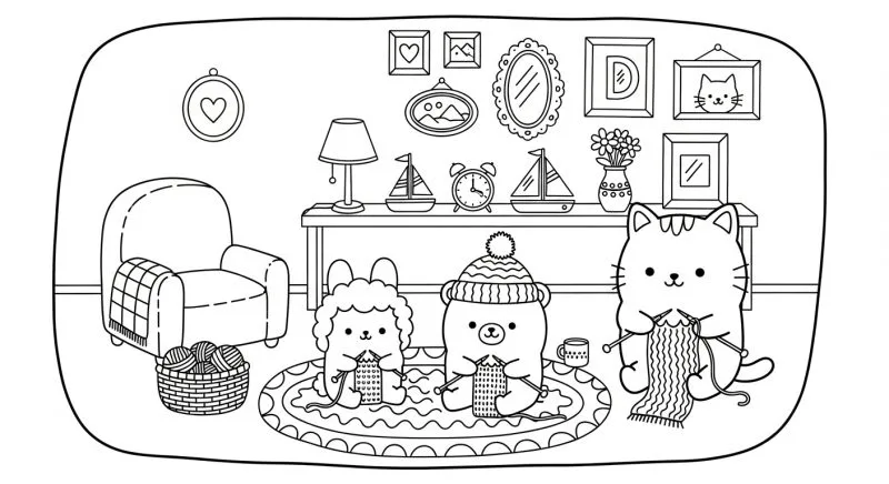 Bobbie Goods para imprimir e colorir