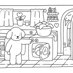 Bobbie Goods para imprimir e colorir