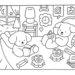 Bobbie Goods para imprimir e colorir
