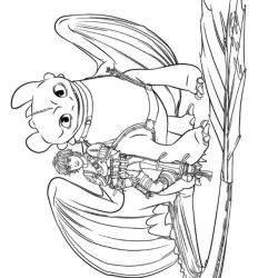 Como treinar seu dragão para imprimir e colorir