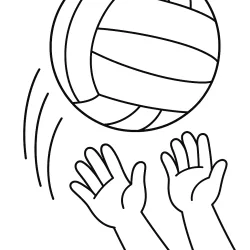 Bola para imprimir e colorir