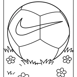 Bola para imprimir e colorir