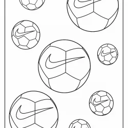 Bola para imprimir e colorir