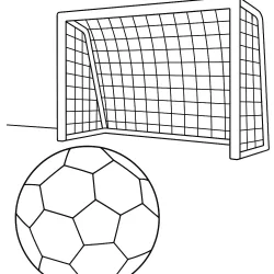 Bola para imprimir e colorir