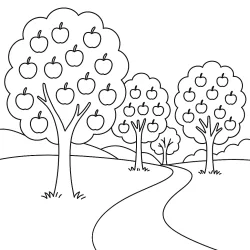 Fazenda para imprimir e colorir