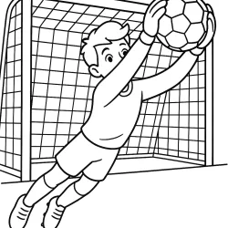 Futebol para imprimir e colorir
