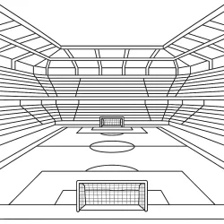 Futebol para imprimir e colorir
