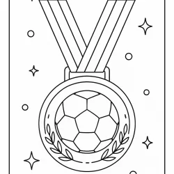 Futebol para imprimir e colorir