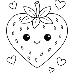 desenho de Morango