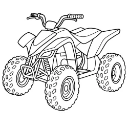 Moto para imprimir e colorir