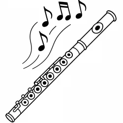 Música para imprimir e colorir