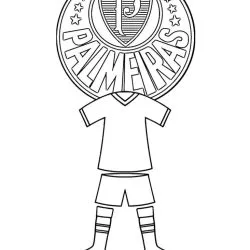 Palmeiras para imprimir e colorir