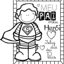desenho de Dia dos pais