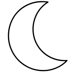 Lua para imprimir e colorir