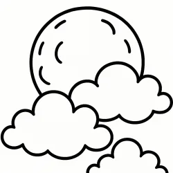 Lua para imprimir e colorir