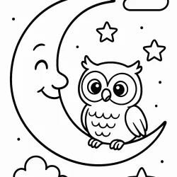 Lua para imprimir e colorir