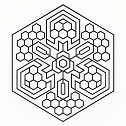 Mandala para imprimir e colorir