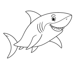 Peixe para imprimir e colorir