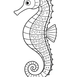 Peixe para imprimir e colorir