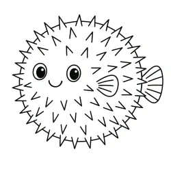 Peixe para imprimir e colorir