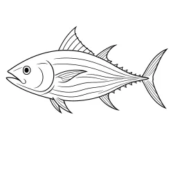 Peixe para imprimir e colorir