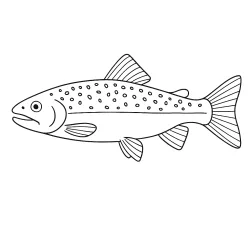 Peixe para imprimir e colorir