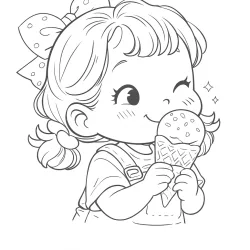 desenho de Sorvetes