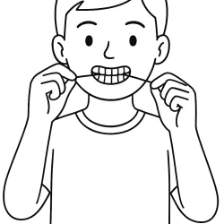 Dente e Dentistas para imprimir e colorir