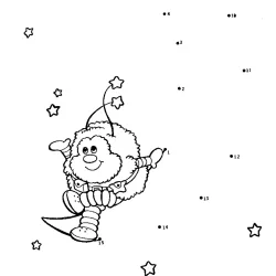 Rainbow Brite para imprimir e colorir