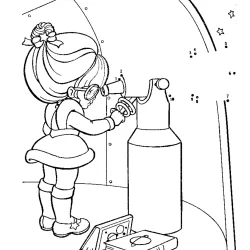 Rainbow Brite para imprimir e colorir