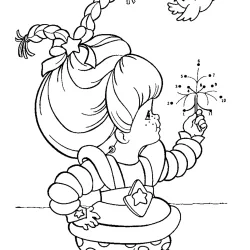 Rainbow Brite para imprimir e colorir