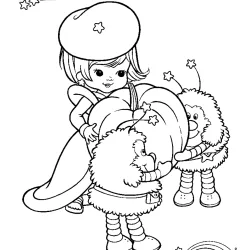 Rainbow Brite para imprimir e colorir