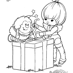 Rainbow Brite para imprimir e colorir
