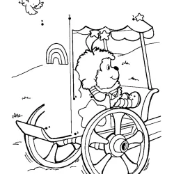 Rainbow Brite para imprimir e colorir