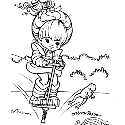Rainbow Brite para imprimir e colorir